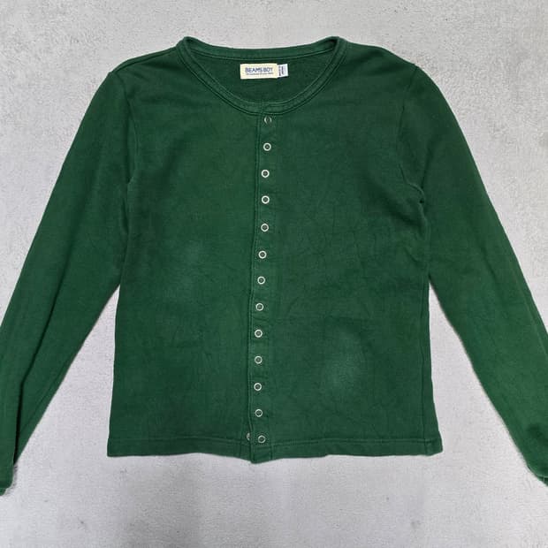 Beamsboy 빔즈보이 헨리넥 스웨트 가디건