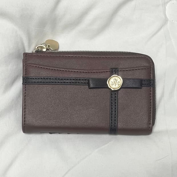 시마무라 발렌타인 카드 지갑 니나스 콜라보 리즈리사 안나수이 메종드플뢰르