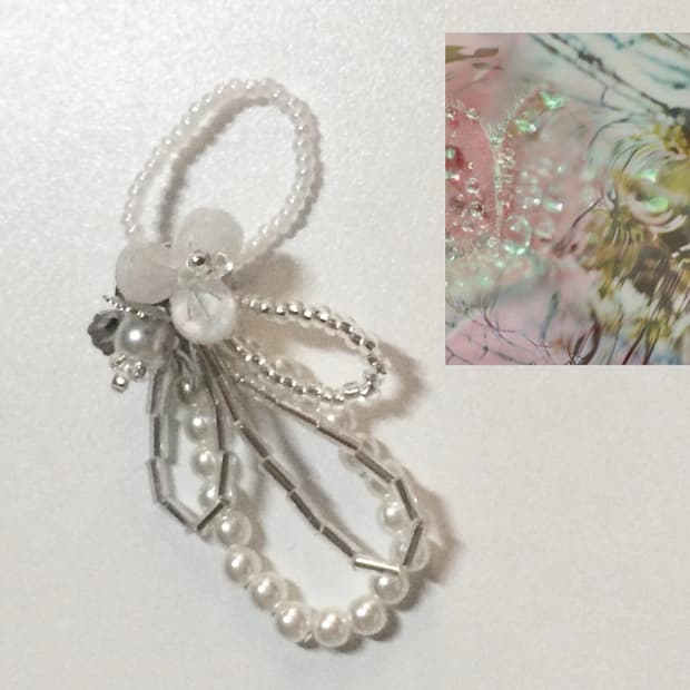 ꧁Secret plum blossom bead ring꧂ Handmade