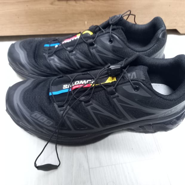 살로몬  xt-6 블랙 270