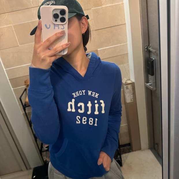 아베크롬비 키즈 xl 후드티
