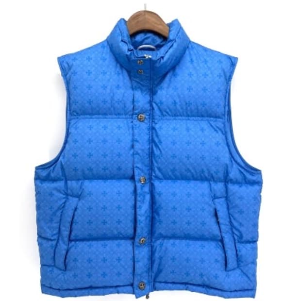 크롬하츠 STIFF 푸퍼 패딩 베스트 블루 S