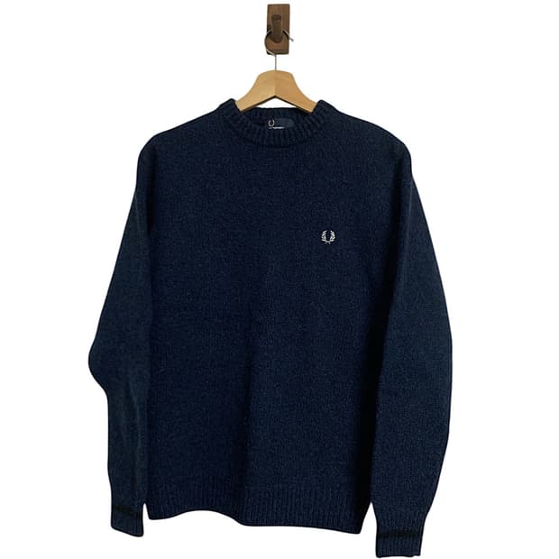 프레드페리 울 니트 M