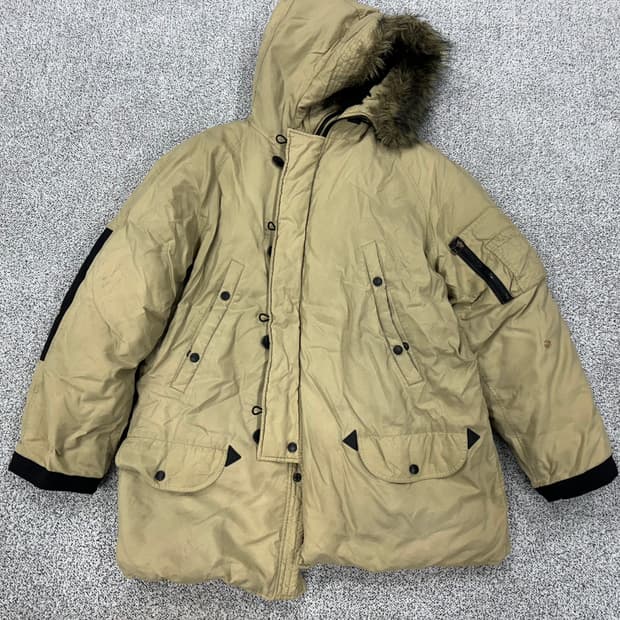 폴로 랄프로렌 00s 다운봄버자켓