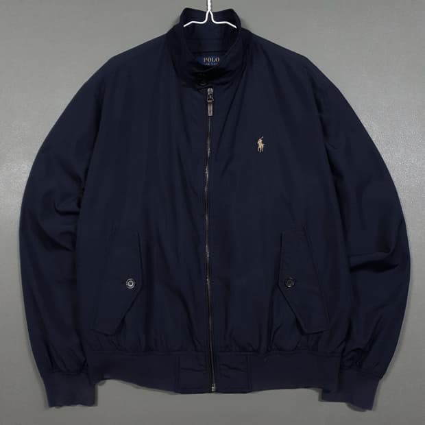 실측 XL] 폴로 랄프로렌 포니 패커블 헤링턴 자켓 바라쿠타