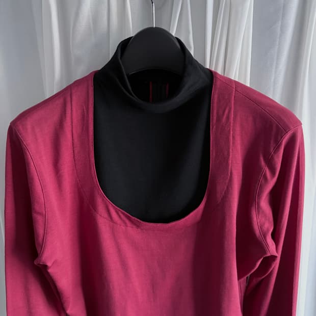 Christian Dior Layered Neck Long Sleeve 