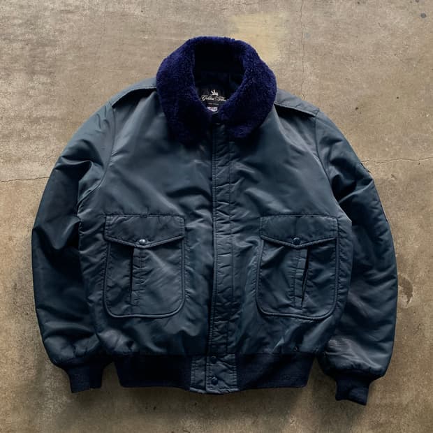 70s 골든 플리스 by 스피왁 봄버 자켓