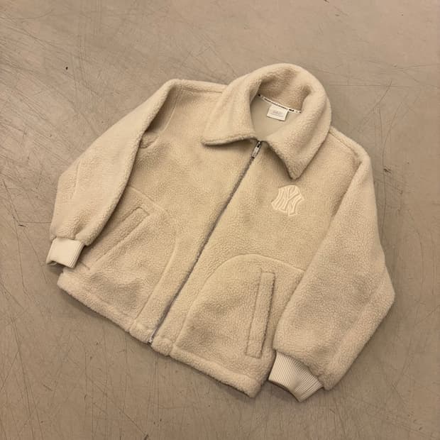 MLB 양키즈 양털 뽀글이 자켓