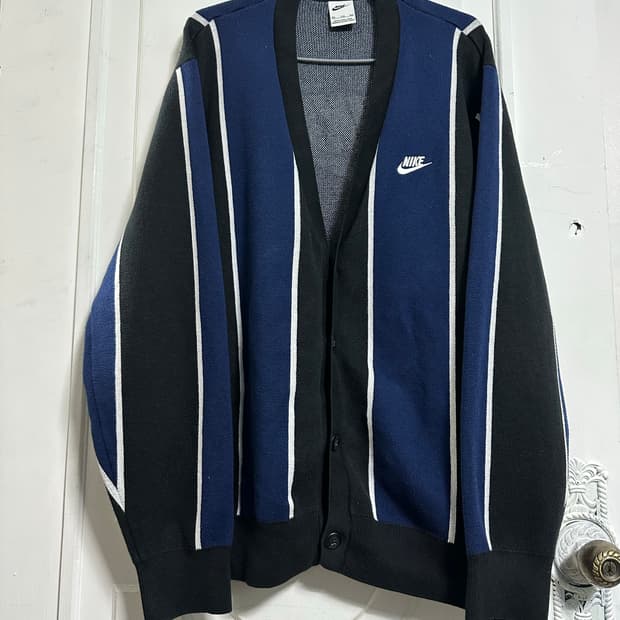 나이키 클럽 페어웨이 스트라이프 가디건