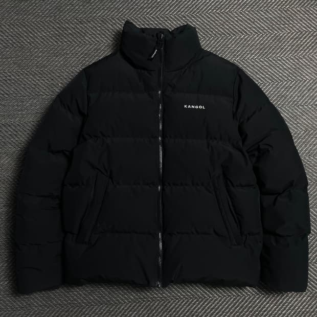 캉골 오리지널 베이직 덕다운 푸퍼 패딩 블랙o 5567