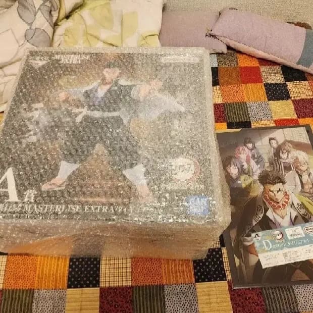 (미개봉) 제일복권 교메이 A상 + 메탈릭 포스터 D상 .귀멸의 칼날