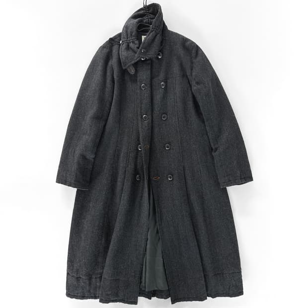 t.b Teresa van Buren 더블 블레스티드 울 블랜드 롱 코트