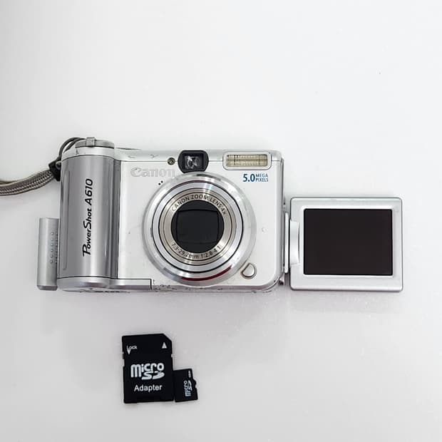 캐논 a610 캐논 파워샷a610 캐논 셀카 디카 빈티지카메라