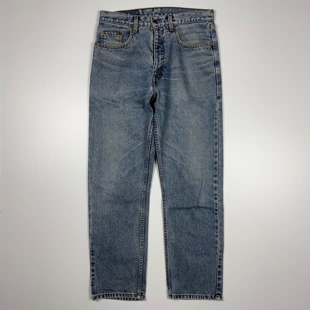(32) 90s USA Made 리바이스 오렌지탭 615 데님 팬츠