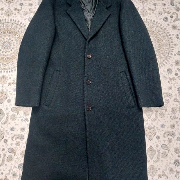 ZIOZIA 다크 그린 울코트 95