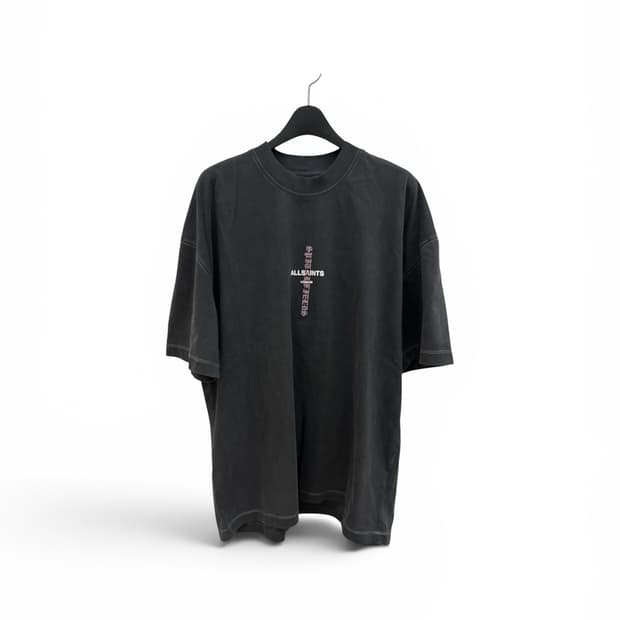 All Saints kNoX Faded Tshirt