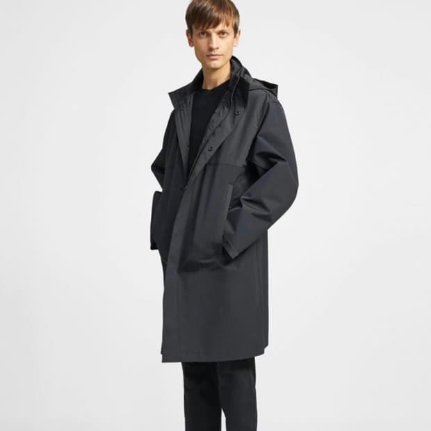 theory 띠어리 필립 패딩 다운 파카 블랙 M