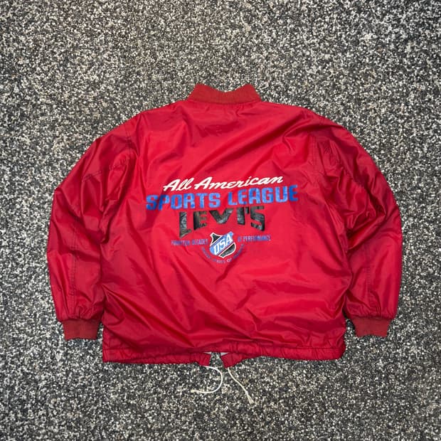 90s 리바이스 올 아메리칸 스포츠 리그 자켓 (XL)  