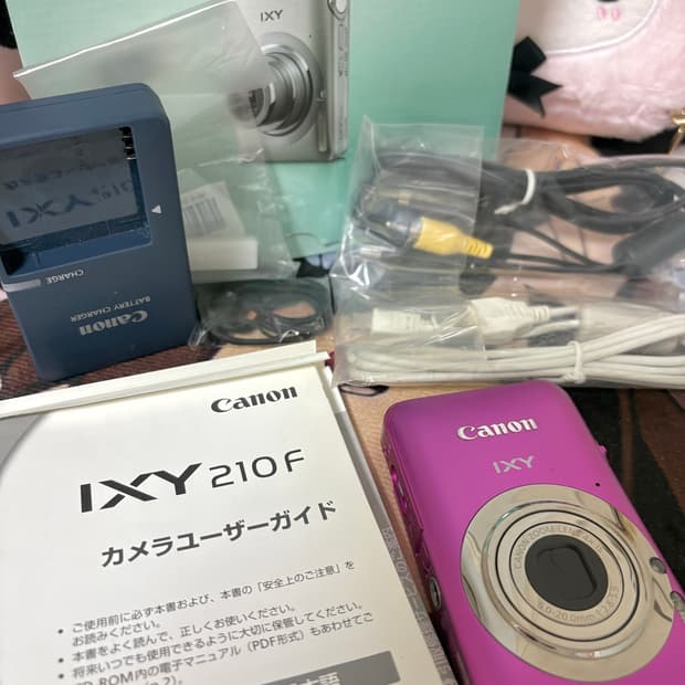 캐논 익시210f (익서스115hs) 핑크 풀박스 작례0