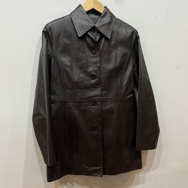 Made in JAPAN 소가죽 레더 자켓 우먼즈