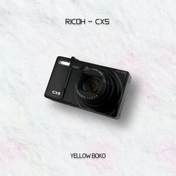 [💖리코 감성] 리코 RICOH CX5 레트로 디지털 카메라