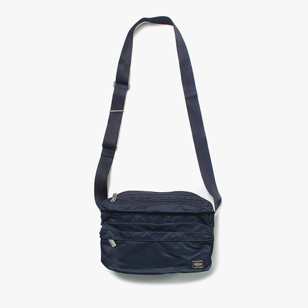  PORTER "Navy Shoulder Bag"