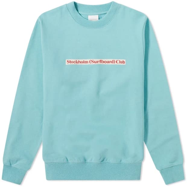 스톡홀름서프보드클럽 스웻셔츠 민트 XL
