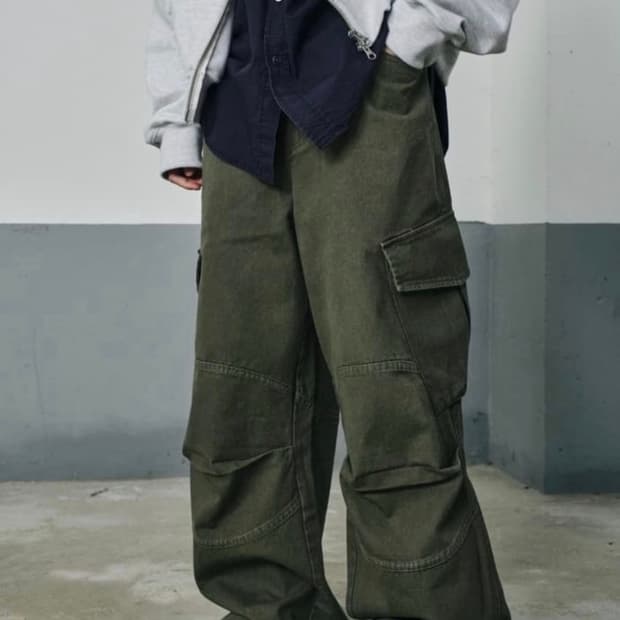 다이브인 무민서 카고팬츠