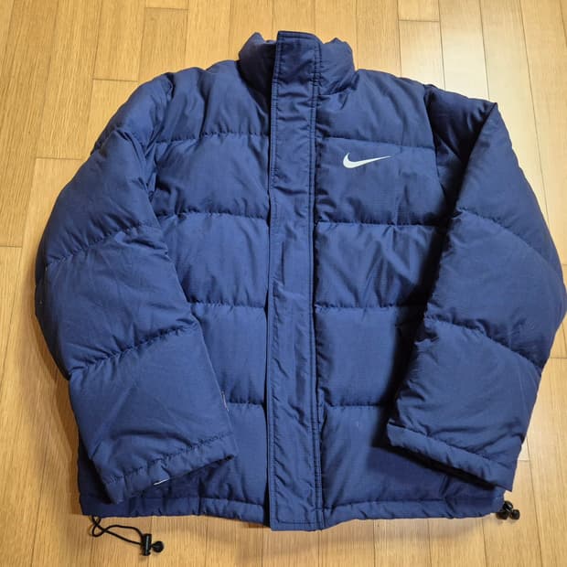 90s 나이키 블루 푸퍼 패딩 자켓