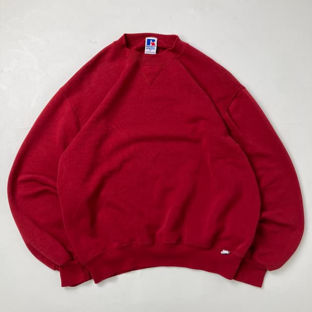 90s Russell Sweatshirt (red)
