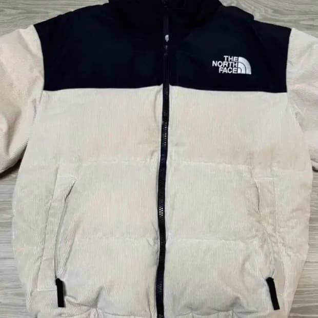 노스페이스 눕시 골지 아이보리 xL