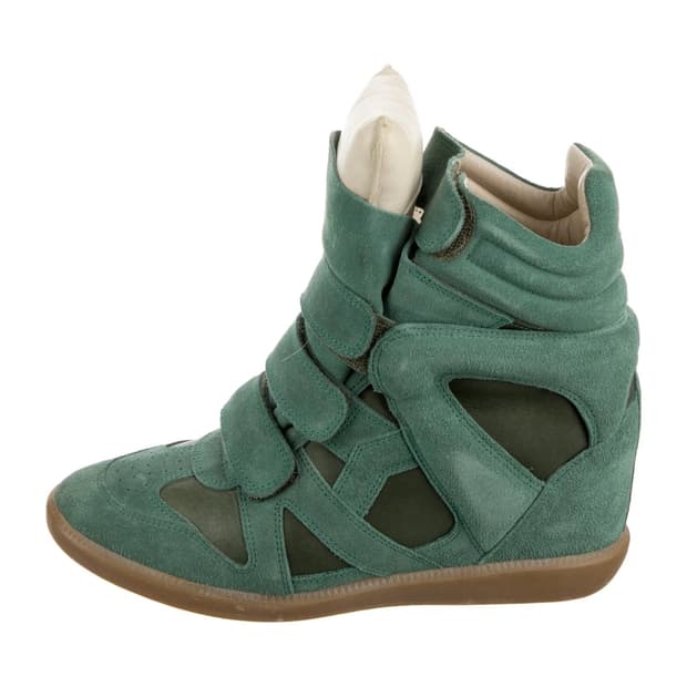 이자벨마랑 베켓 하이탑 스니커즈 그린 초록 38