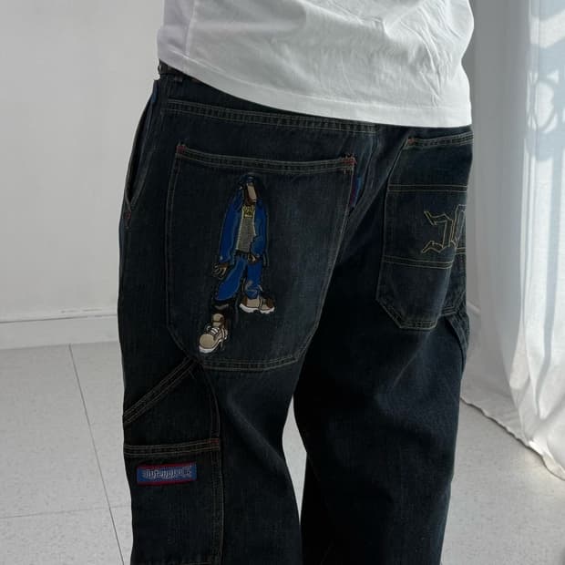 스눕독 힙합 팬츠