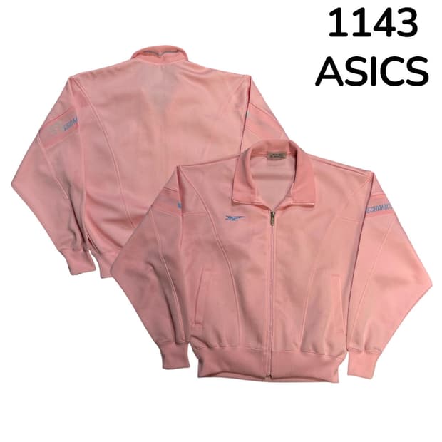 아식스 올드스쿨 핑크 오버핏 져지 M