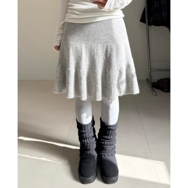 Alain manoukian 앙고라 혼방 스커트