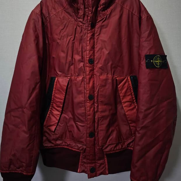 정품 스톤아일랜드 무솔라 고마타 점퍼 자켓 100 / L