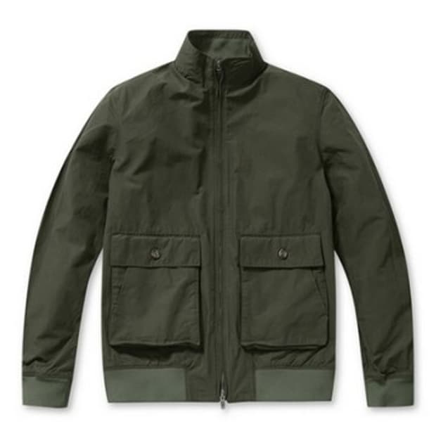 코오롱 시리즈 에피그램 밀리터리 블루종 자켓 M 카키