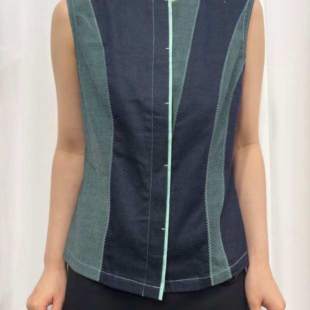 design denim vest