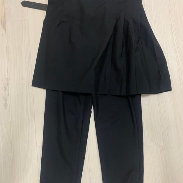 BLACK COMME des GARÇONS 랩 스커트 팬츠