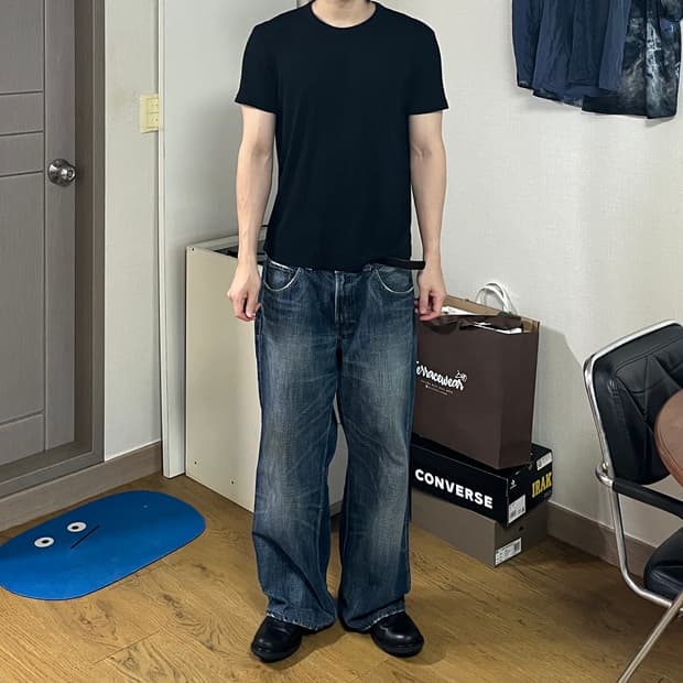 리바이스 521 wide leg