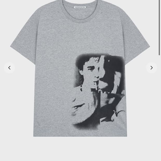 [L] 서피스에디션 quadro 티셔츠 그레이