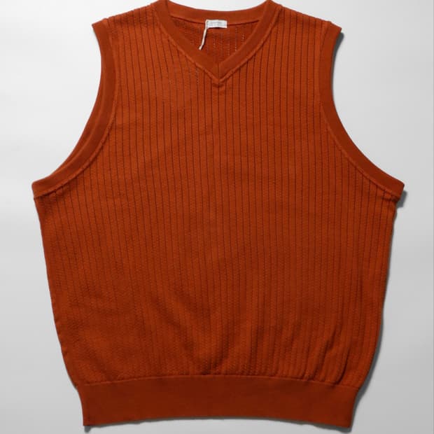 Crepuscule Cotton Knit Vest