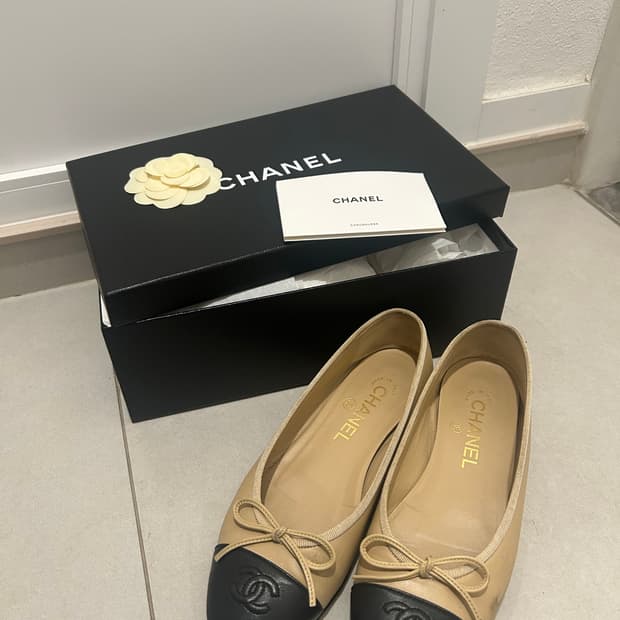 샤넬 발레리나플랫 235-240