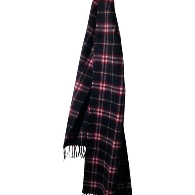버버리 캐시미어 100% 체크 머플러