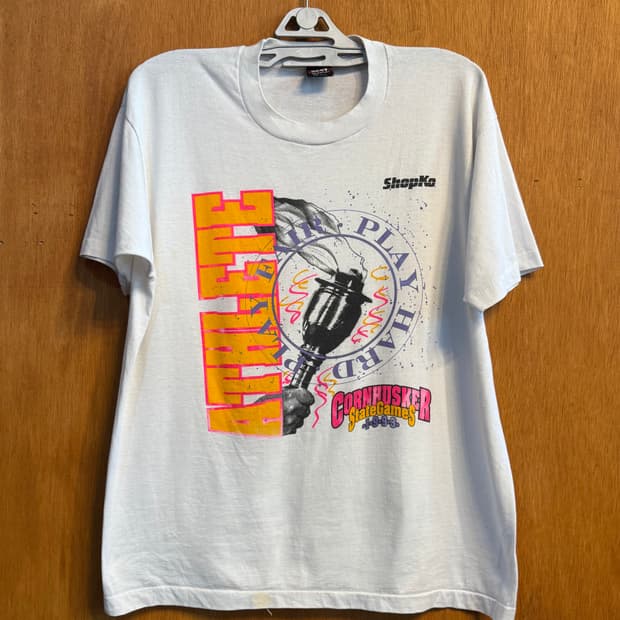 90s usa 싱글 빈티지 그래픽 반팔 "XL" (m247)