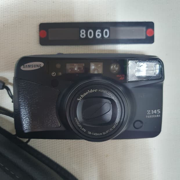 삼성캐녹스 Z 145 파노라마 필름카메라 파우치포함