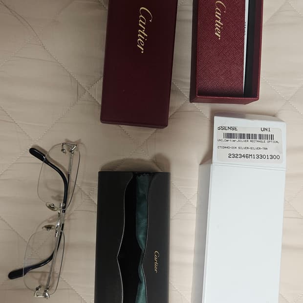 까르띠에 무테 안경  CT03440-004 판매