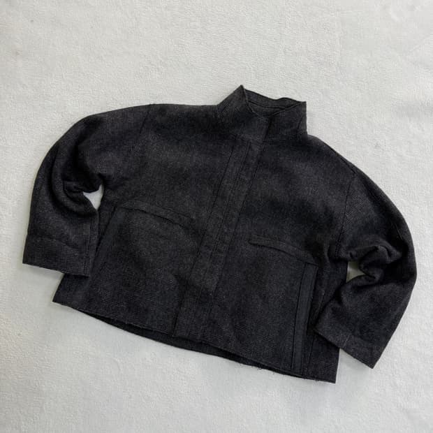 91 미샤 여성 크롭 울 자켓 0410T