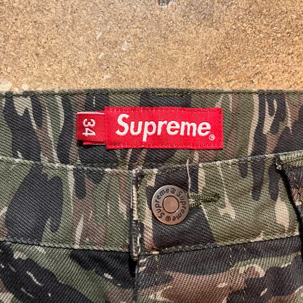 Supreme 슈프림 카모팬츠
