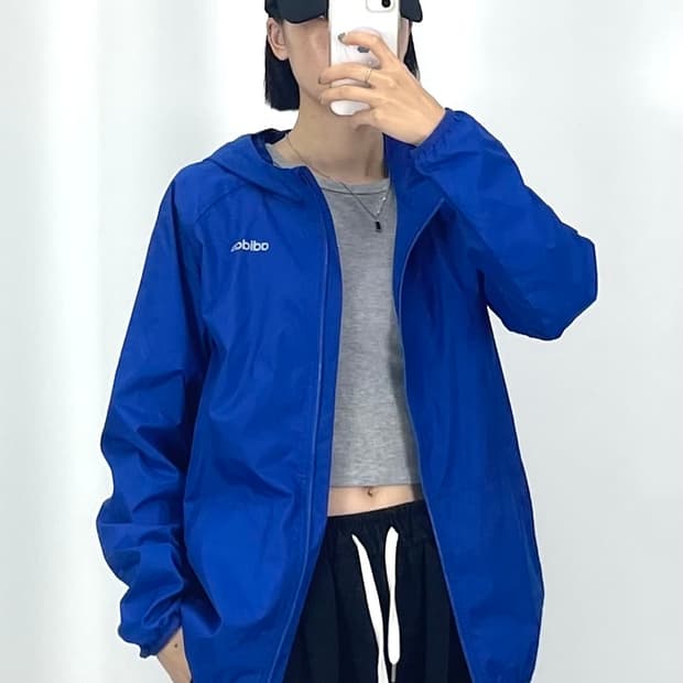  [XL]아디다스 여성 바람막이 자켓 